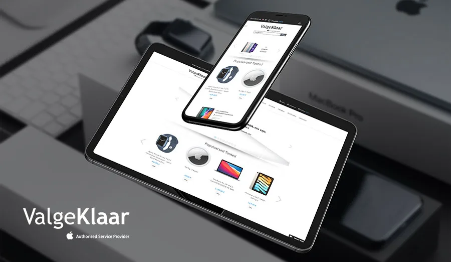 Valge Klaar portfoolio pilt